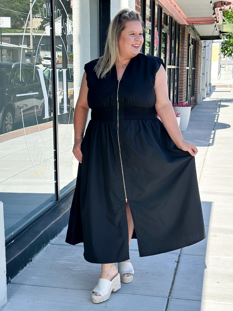 The Timmy Dress - Black