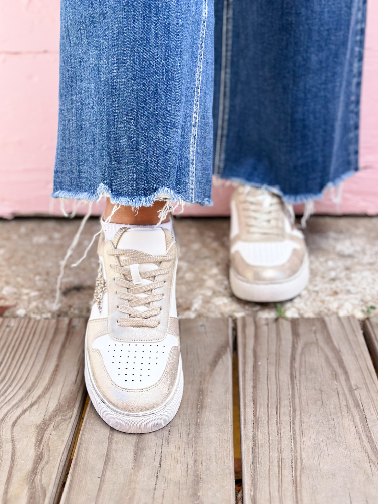 Constellation Sneakers - Gold