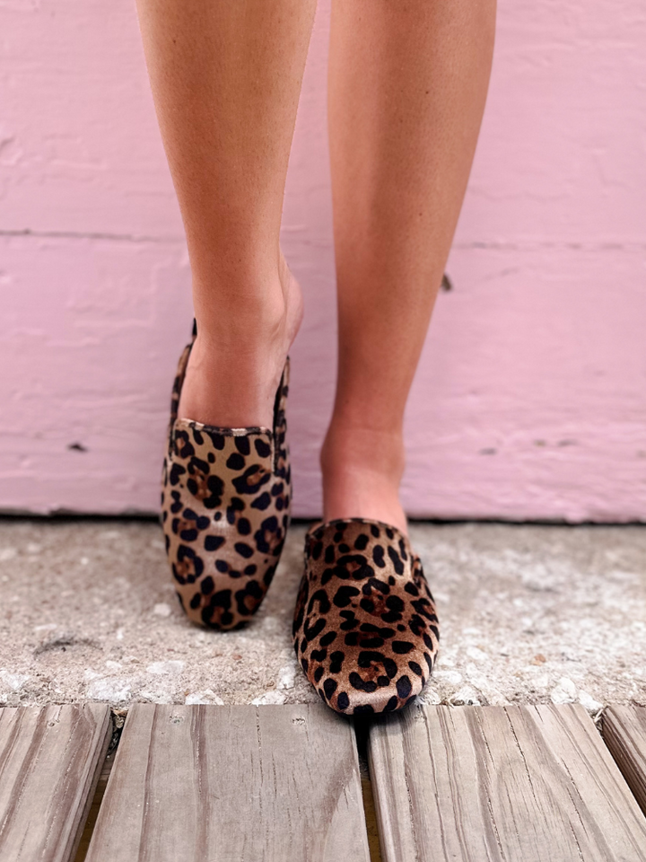 Spotlight Loafer - Leopard Velvet