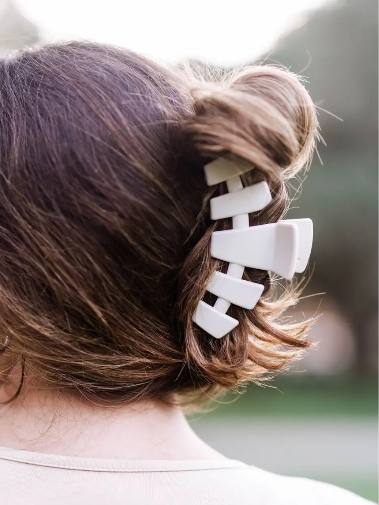 Teletie Classic Large Hair Clip - Toasted