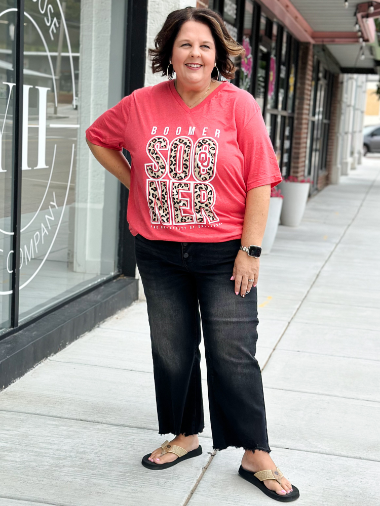 Boomer Sooner Bold Leopard Tee