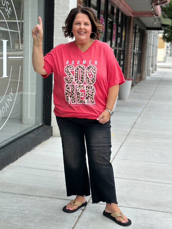 Boomer Sooner Bold Leopard Tee