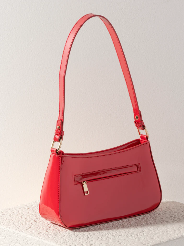 Clara Shoulder Bag - Red