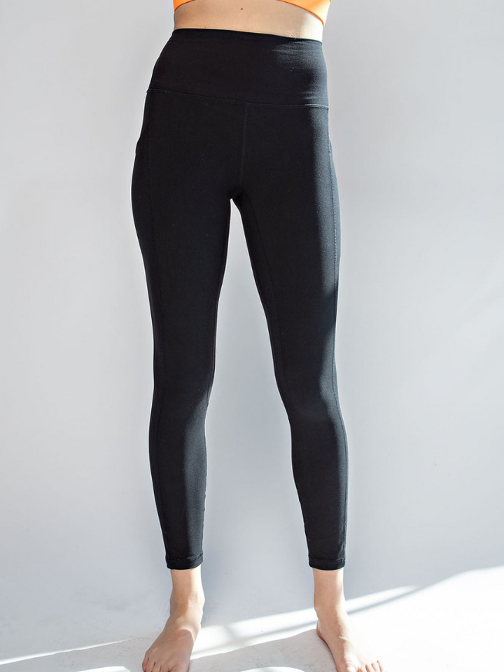 The Rebecca Pocket Leggings - Black