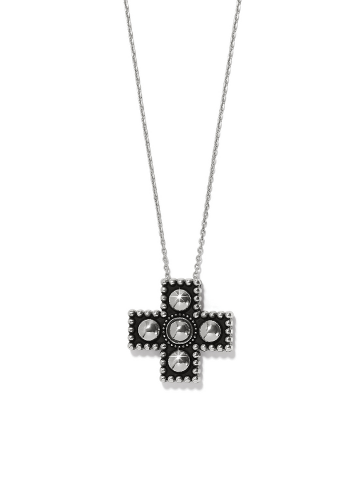 Brighton - Pretty Tough Small Cross Necklace