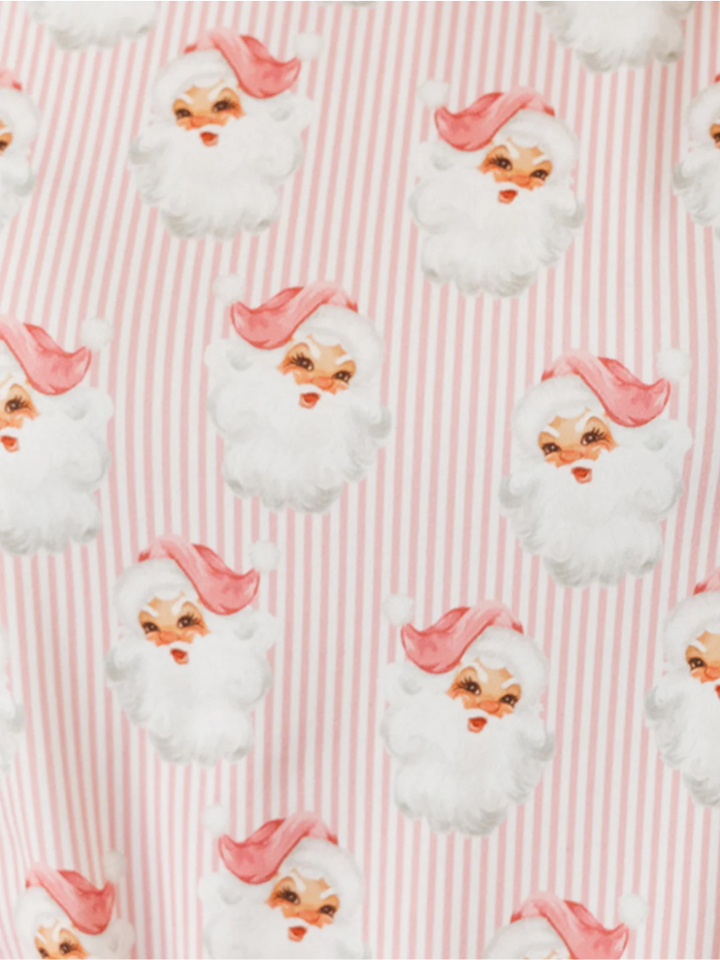 YHK Santa Baby Infant PJ's - Pink