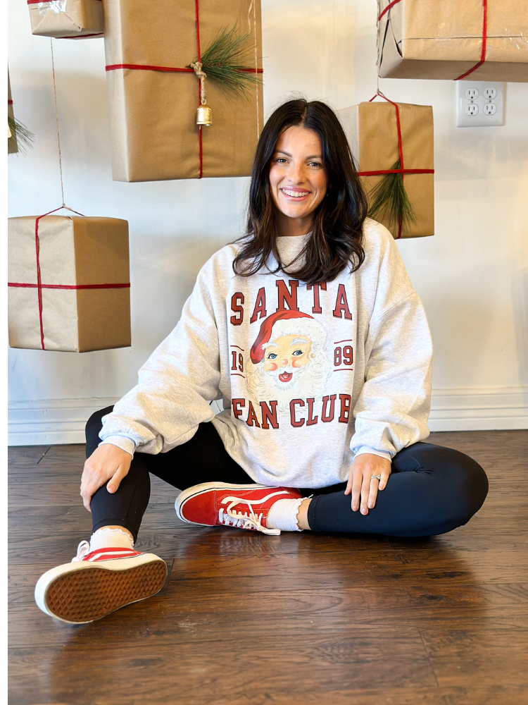 Santa Fan Club Sweatshirt - Ash