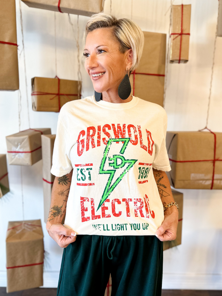 Griswold Electric Tee - Ivory