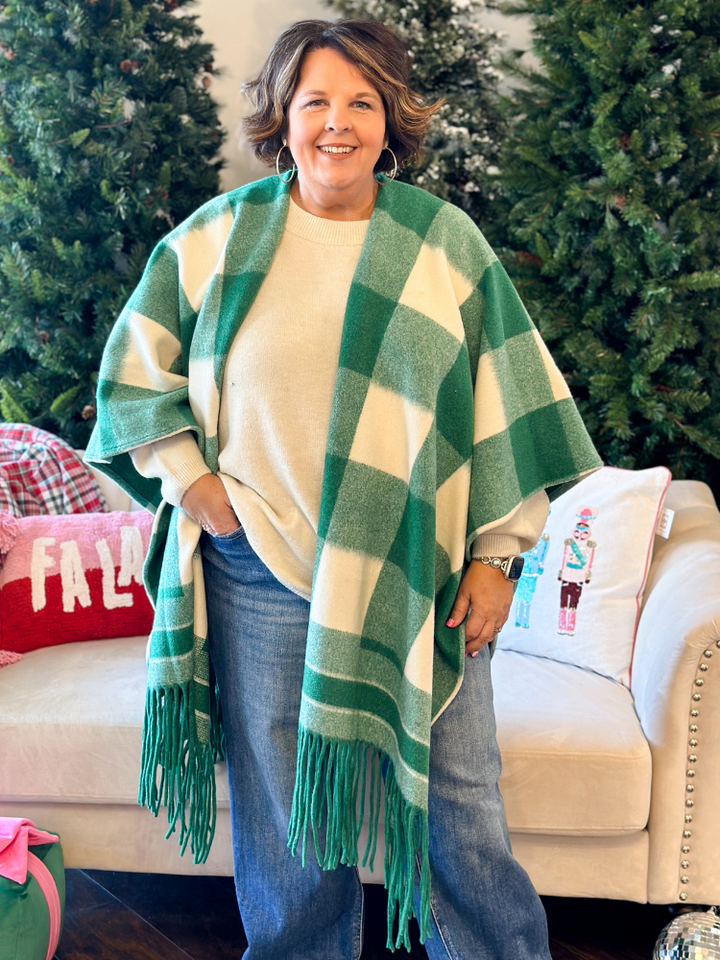 Callie Cape - Green