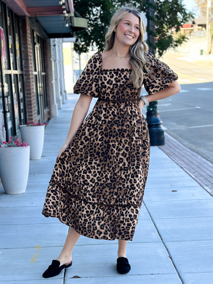 The Ernie Dress - Leopard