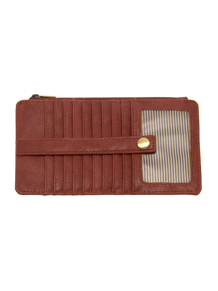 Joy Susan Kara Mini Wallet - Terracotta