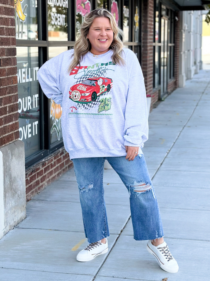 Santa's Speedway Sweatshirt