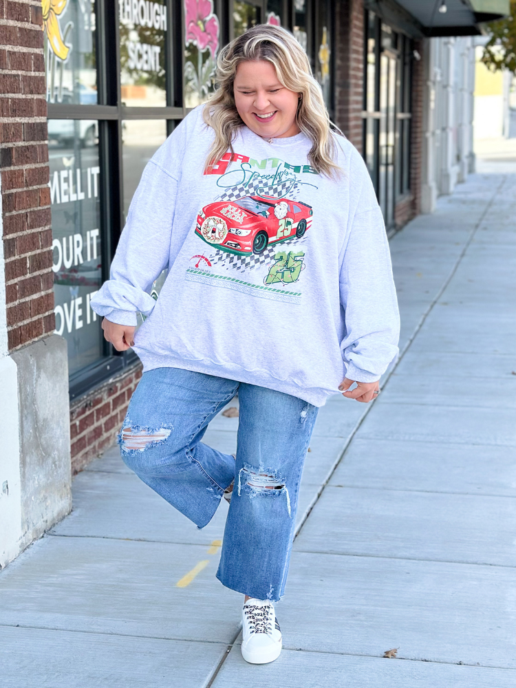 Santa's Speedway Sweatshirt