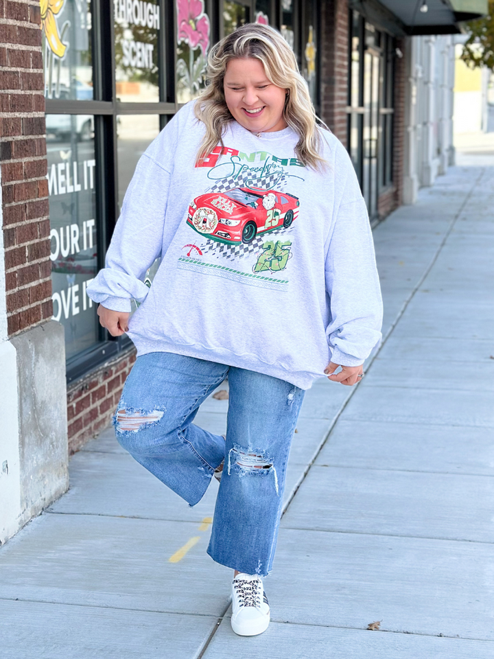 Santa's Speedway Sweatshirt