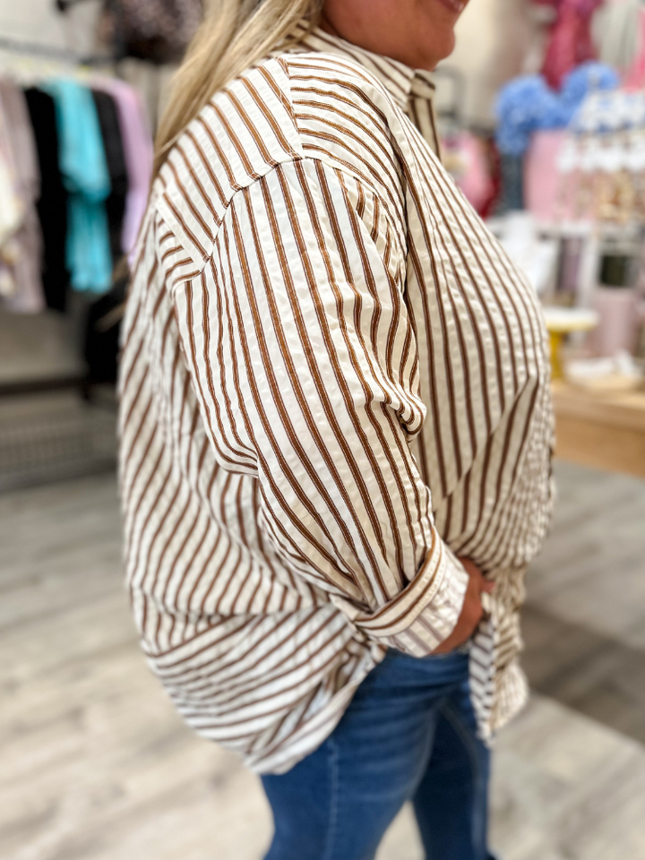 The Maggie Top - Brown