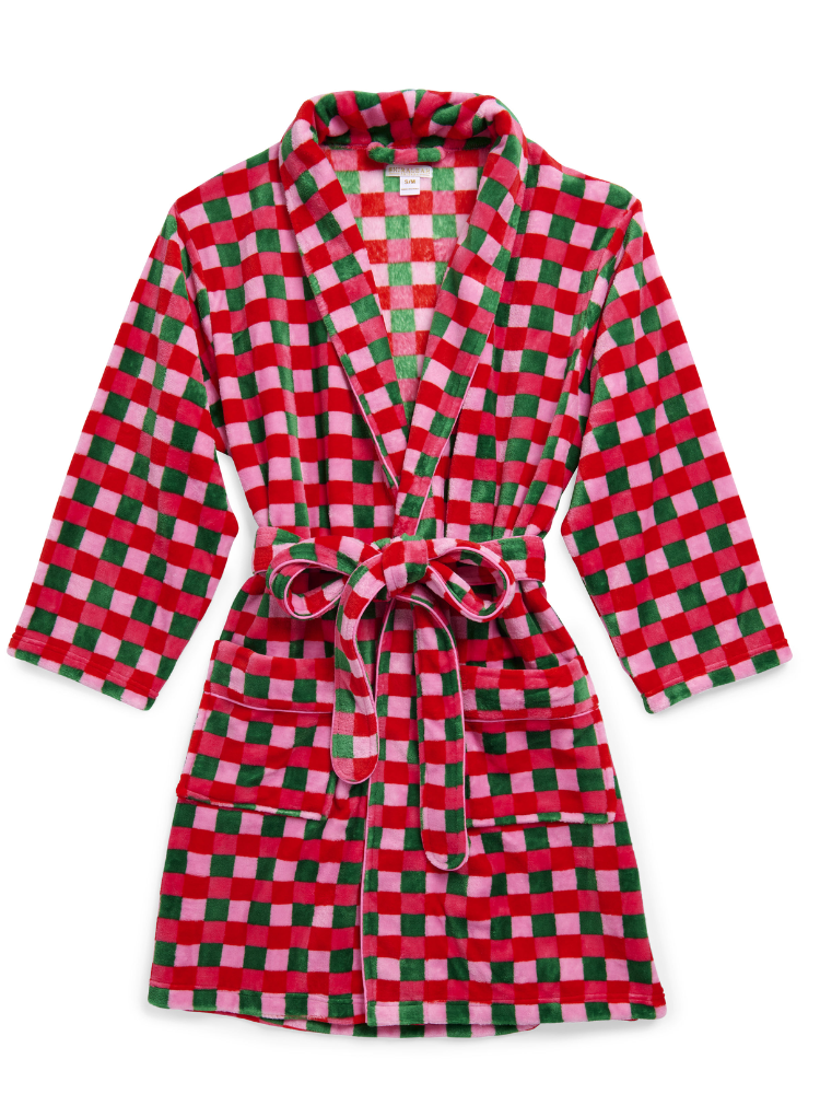 Checkered Robe - Multi