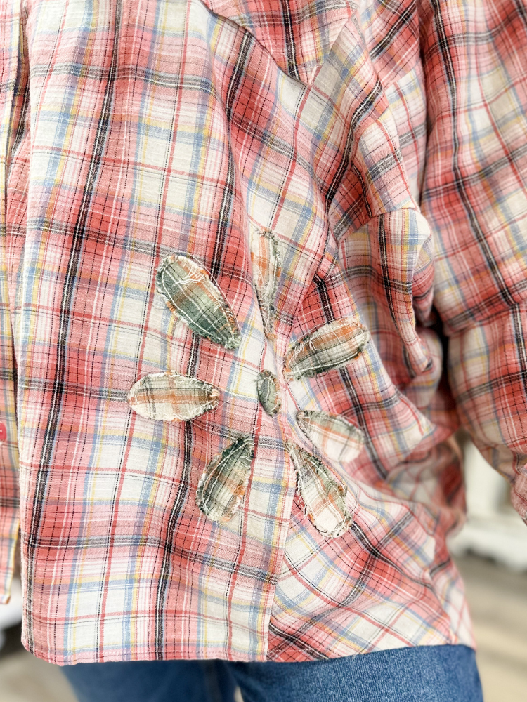 The Rylie Top - Red Combo