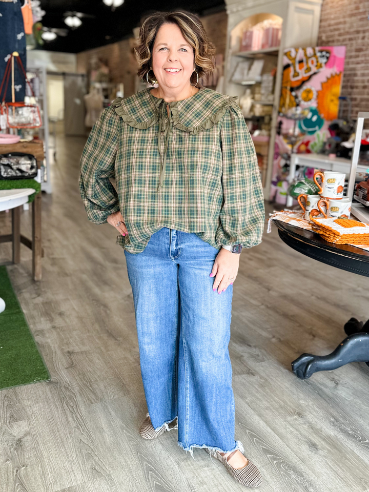 The Anna Top - Green