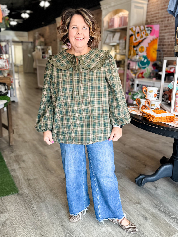 The Anna Top - Green