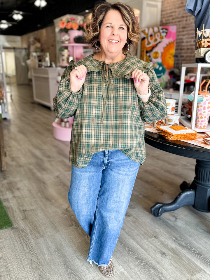 The Anna Top - Green