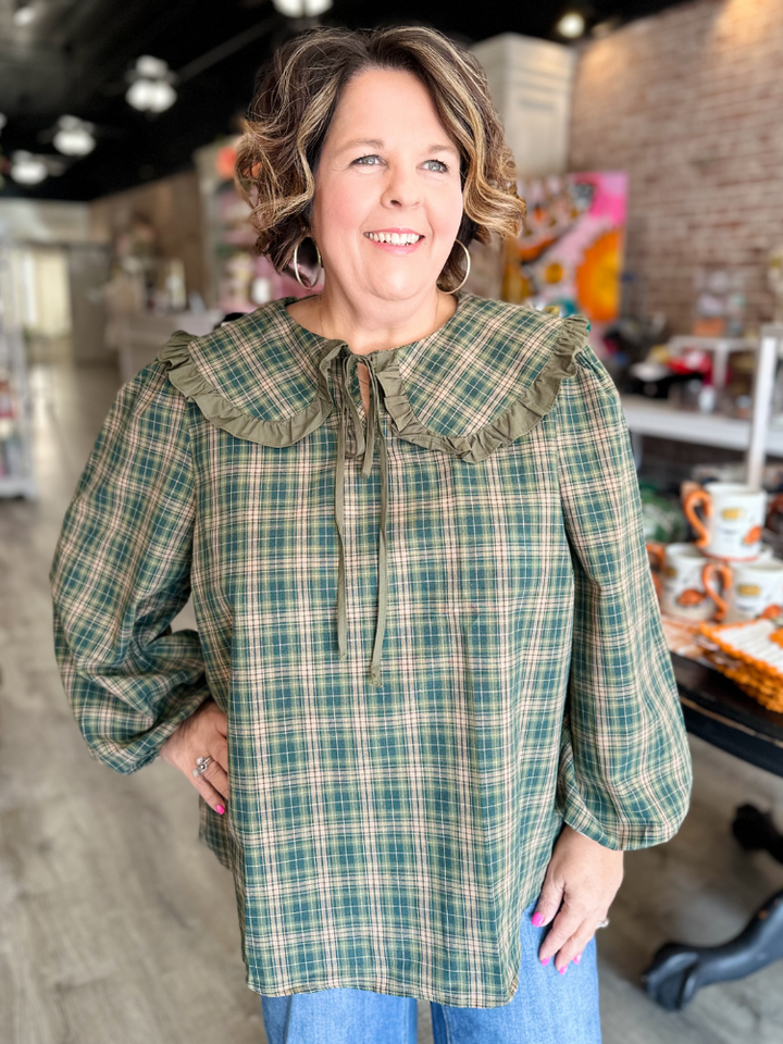 The Anna Top - Green