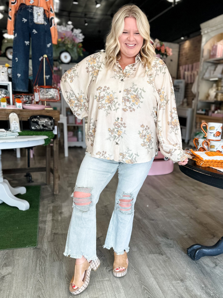 The Sophie Top - Cream