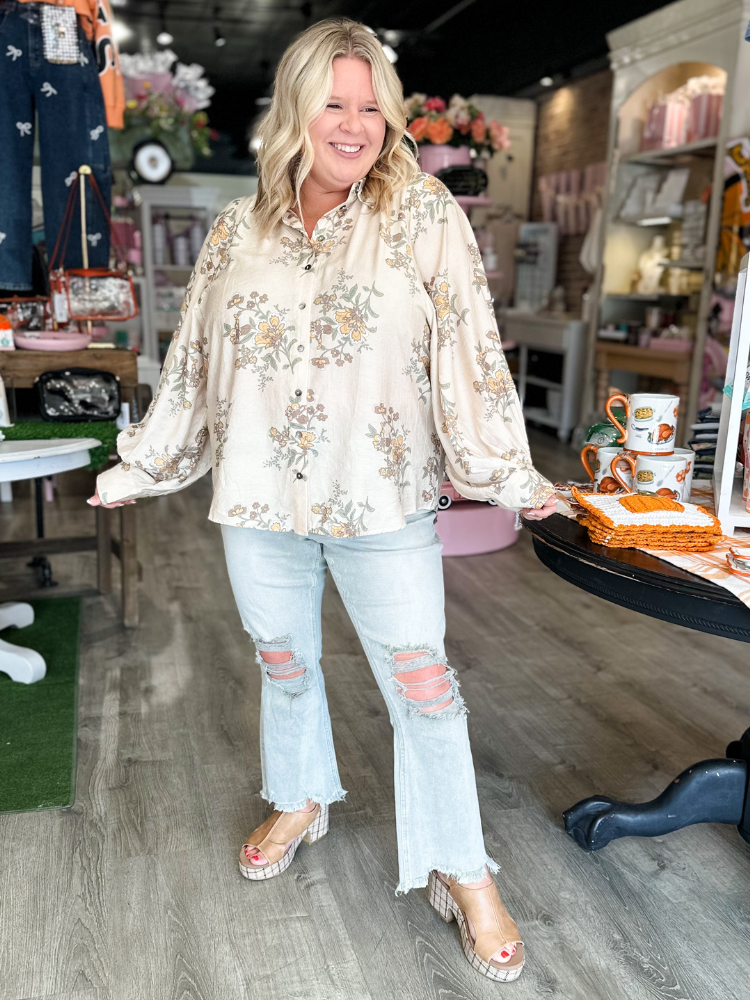 The Sophie Top - Cream