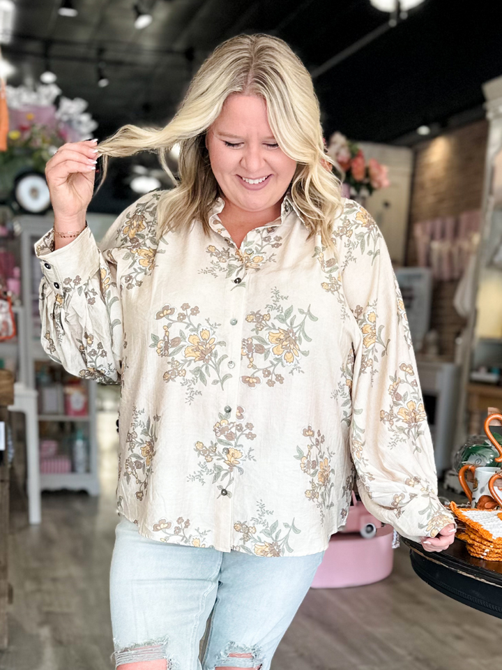 The Sophie Top - Cream