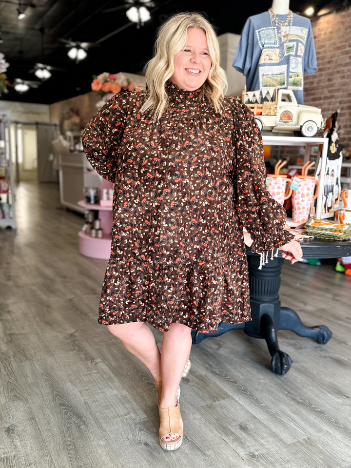The Libby Dress - Chocolate Mix
