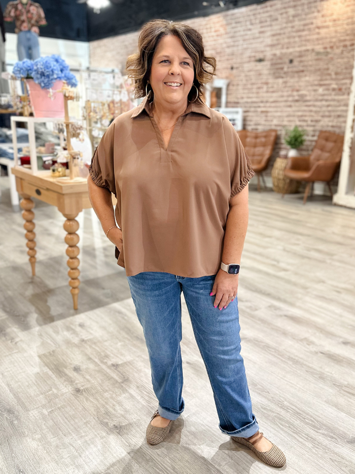 The Dorothy Top - Mocha