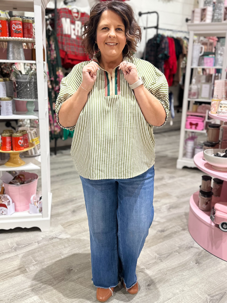 The Tommy Top - Olive