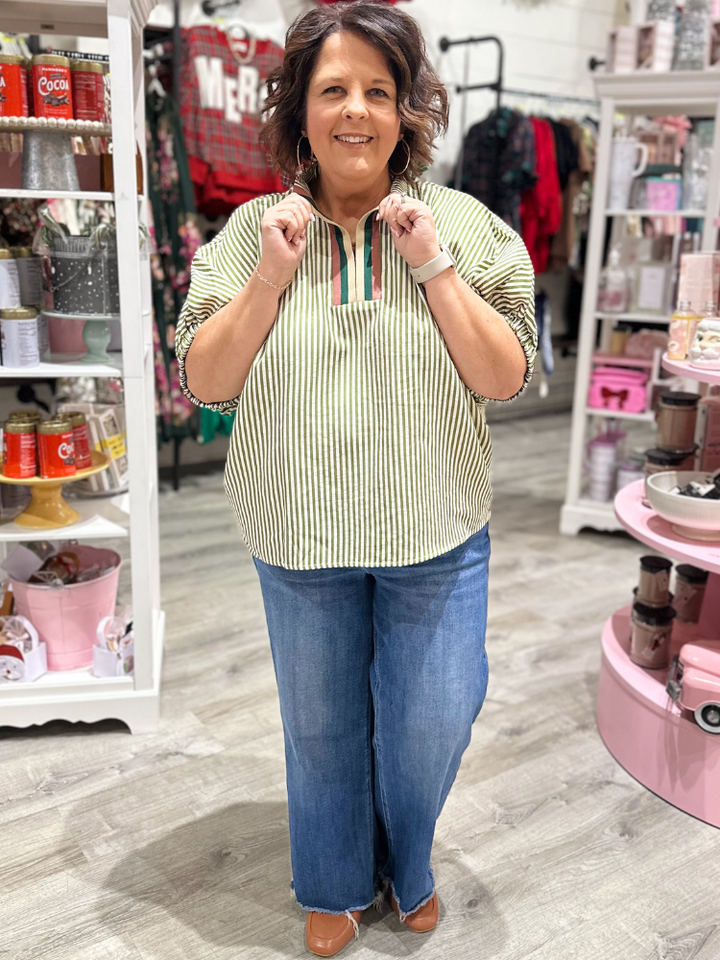 The Tommy Top - Olive