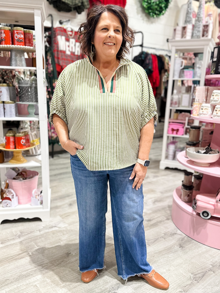 The Tommy Top - Olive