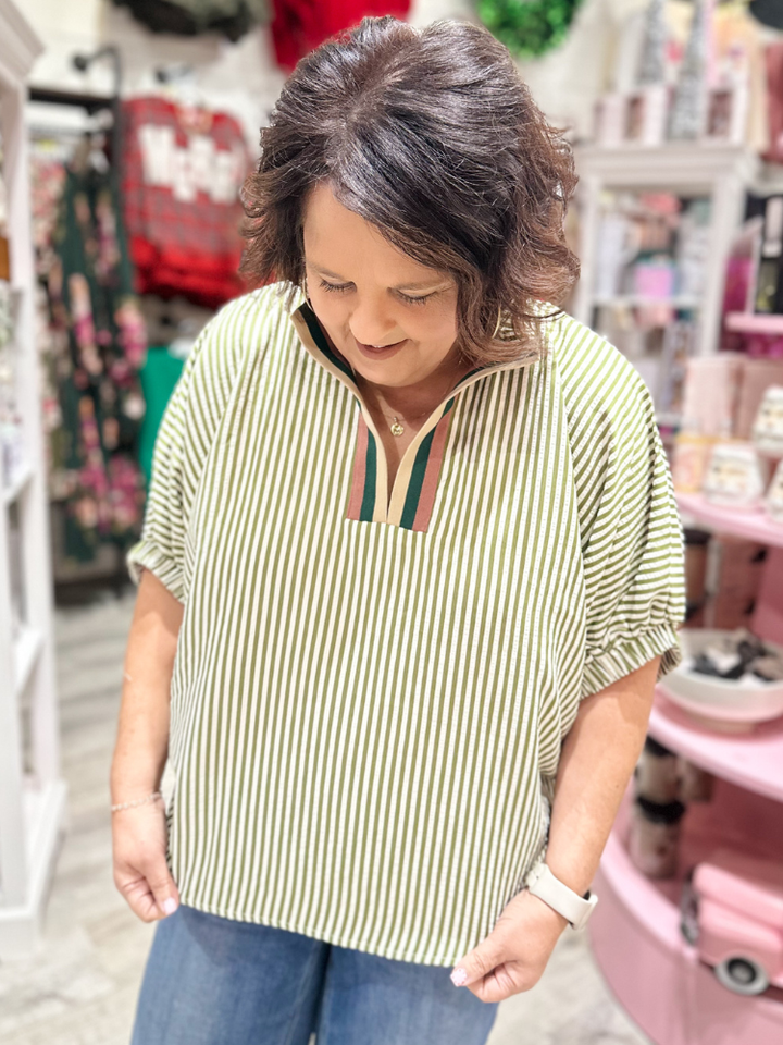 The Tommy Top - Olive