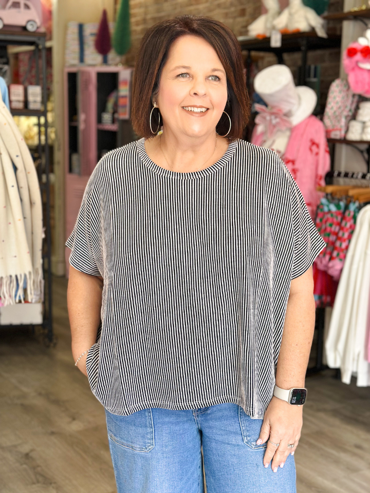 The Echo Top - Black