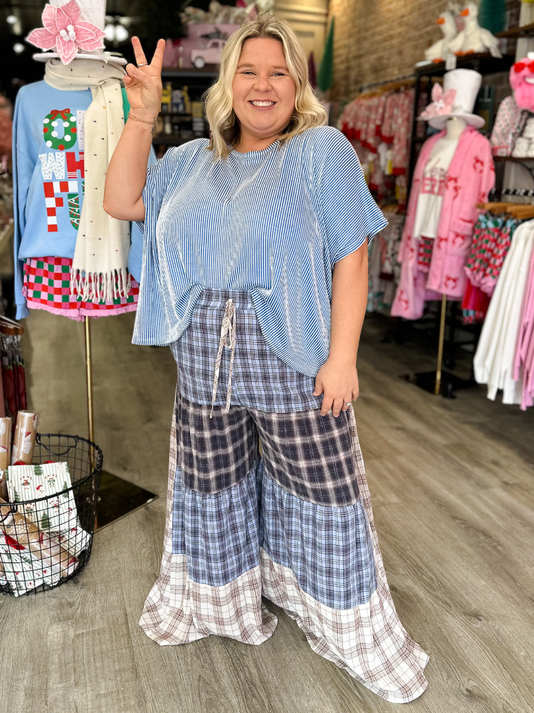 The Echo Top - Ocean Blue