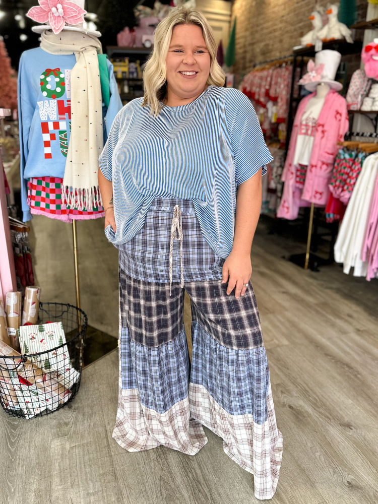 The Echo Top - Ocean Blue