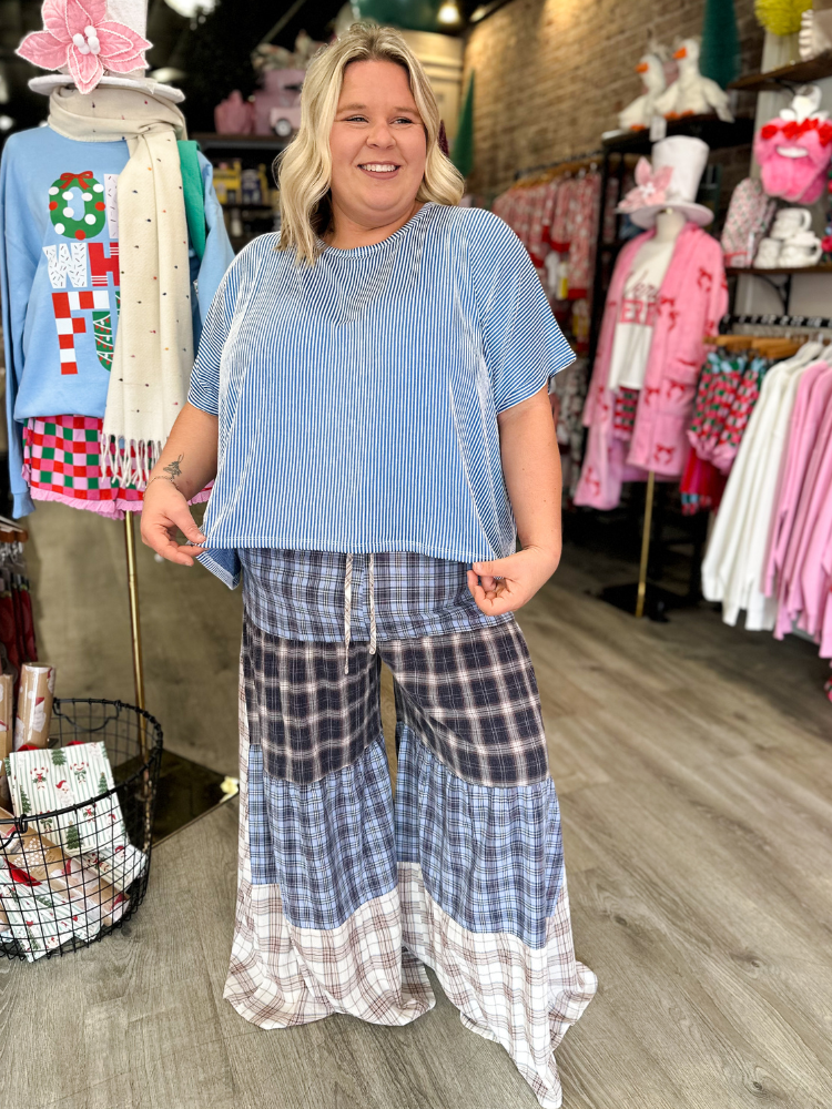 The Echo Top - Ocean Blue