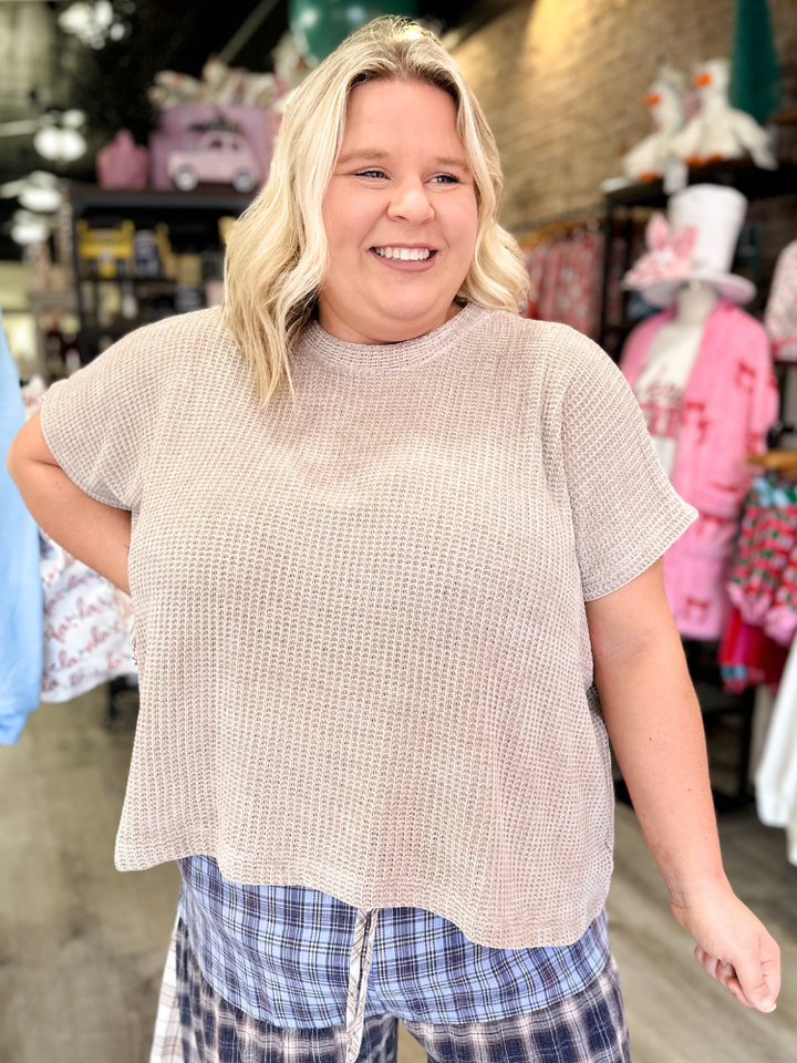 The Wren Top - Ash Mocha