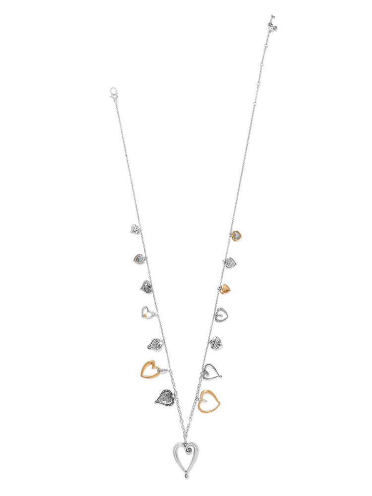 Brighton One Heart Charm Necklace