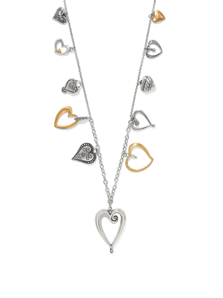Brighton One Heart Charm Necklace