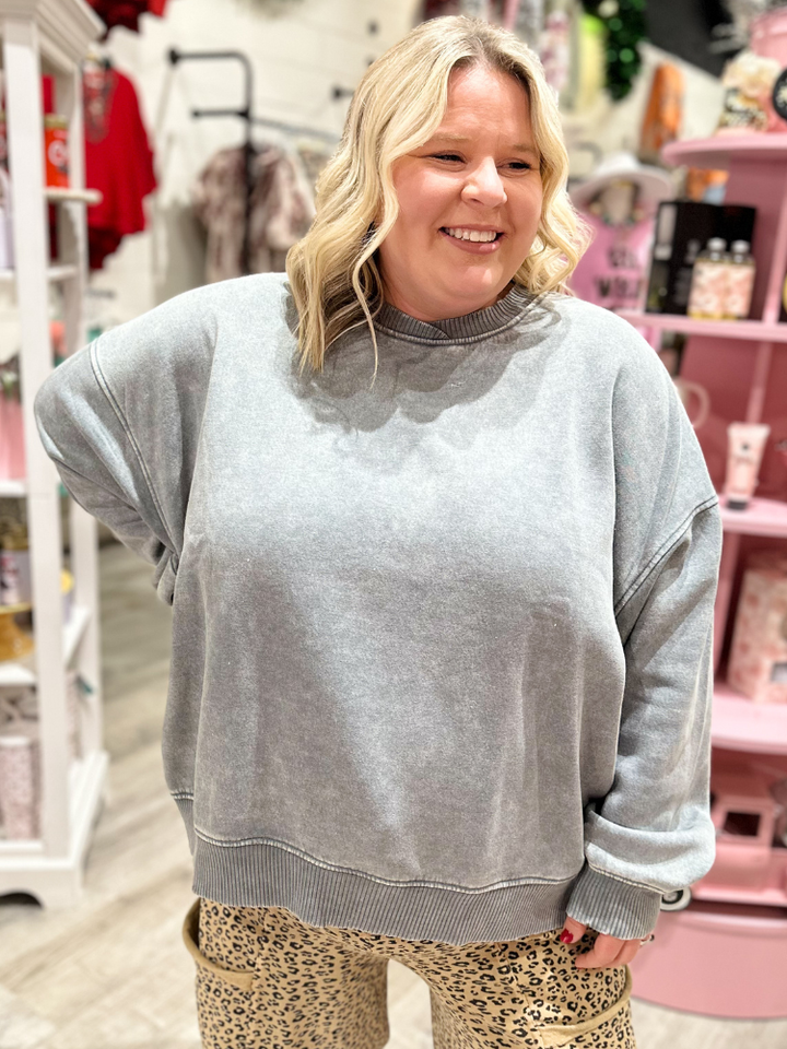 The Landry Sweatshirt - Ash Jade