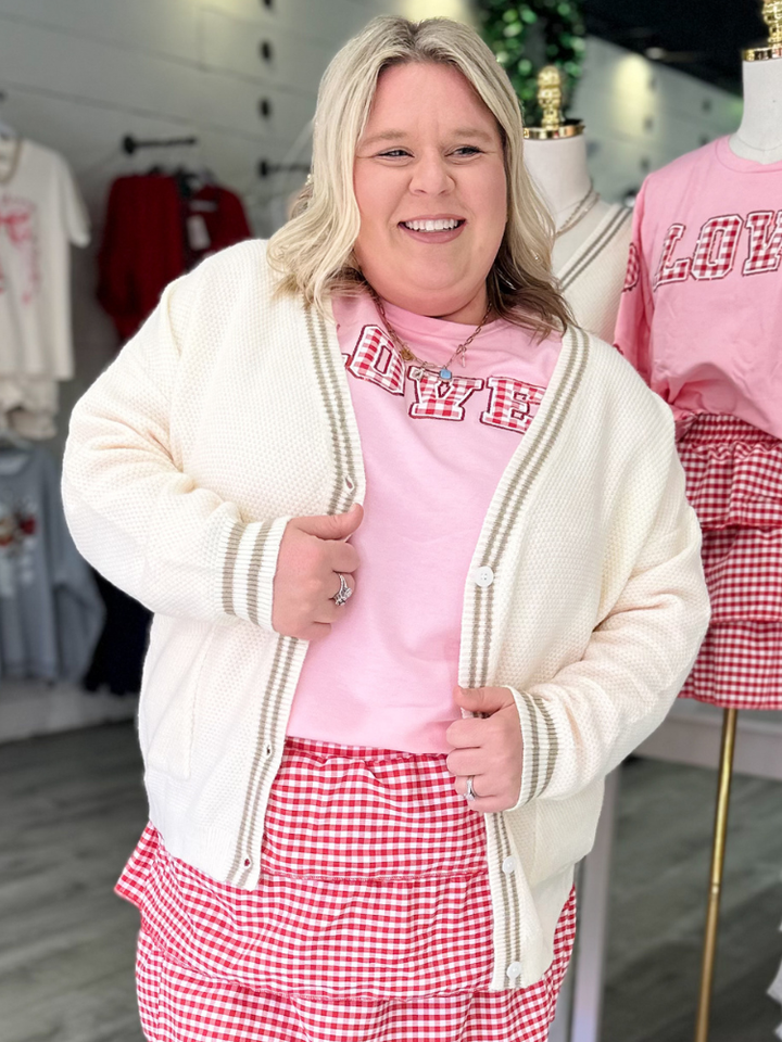 The Grace Cardigan - Ivory