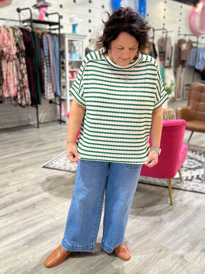 The Emma Top - Kelly Green