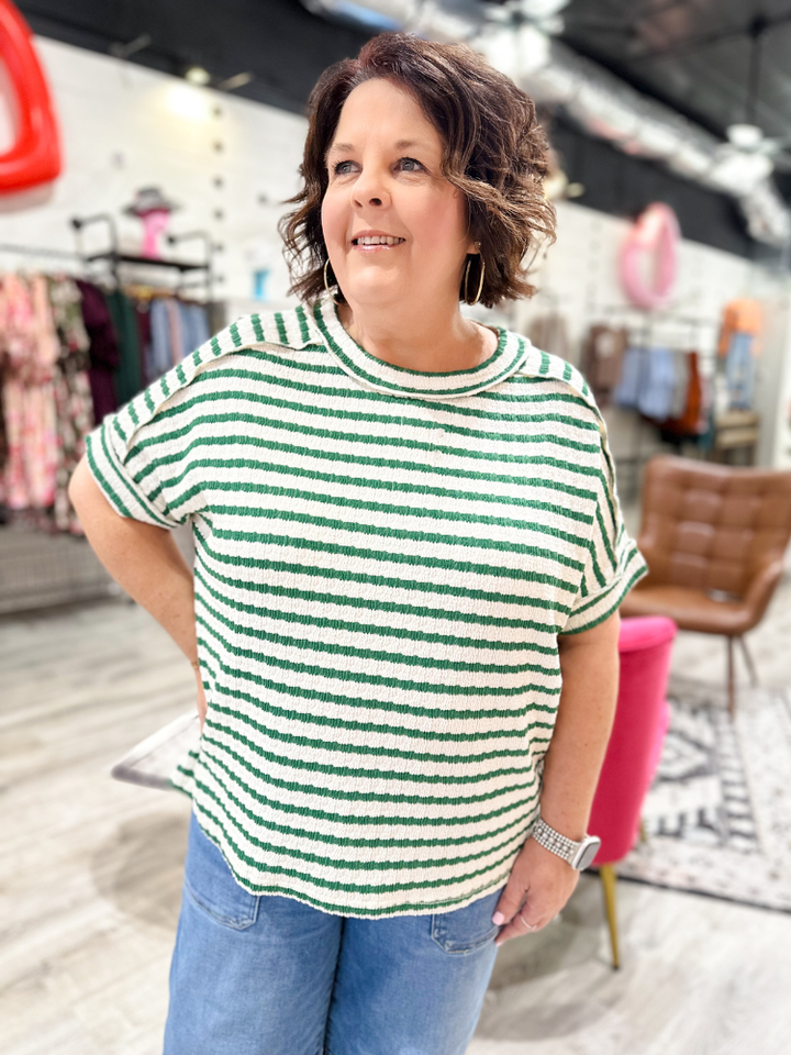 The Emma Top - Kelly Green