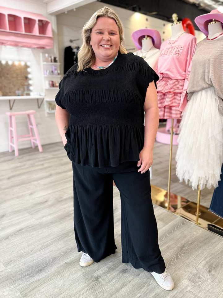 The Chloe Top - Black