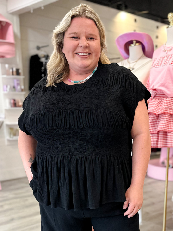 The Chloe Top - Black