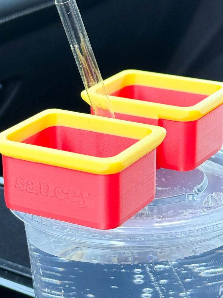 McSaucey Saucy Dipping Sauce Holder
