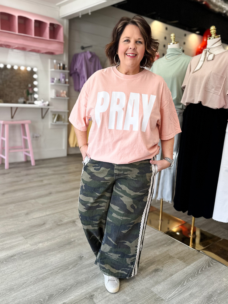 The Kori Pants - Washed Camo