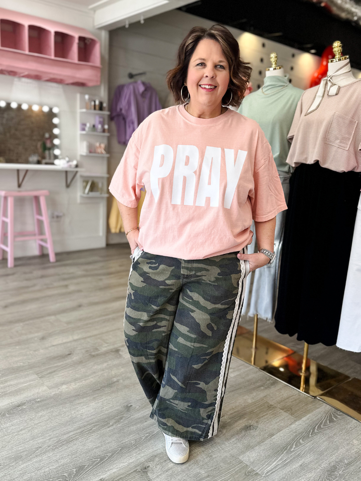 The Kori Pants - Washed Camo